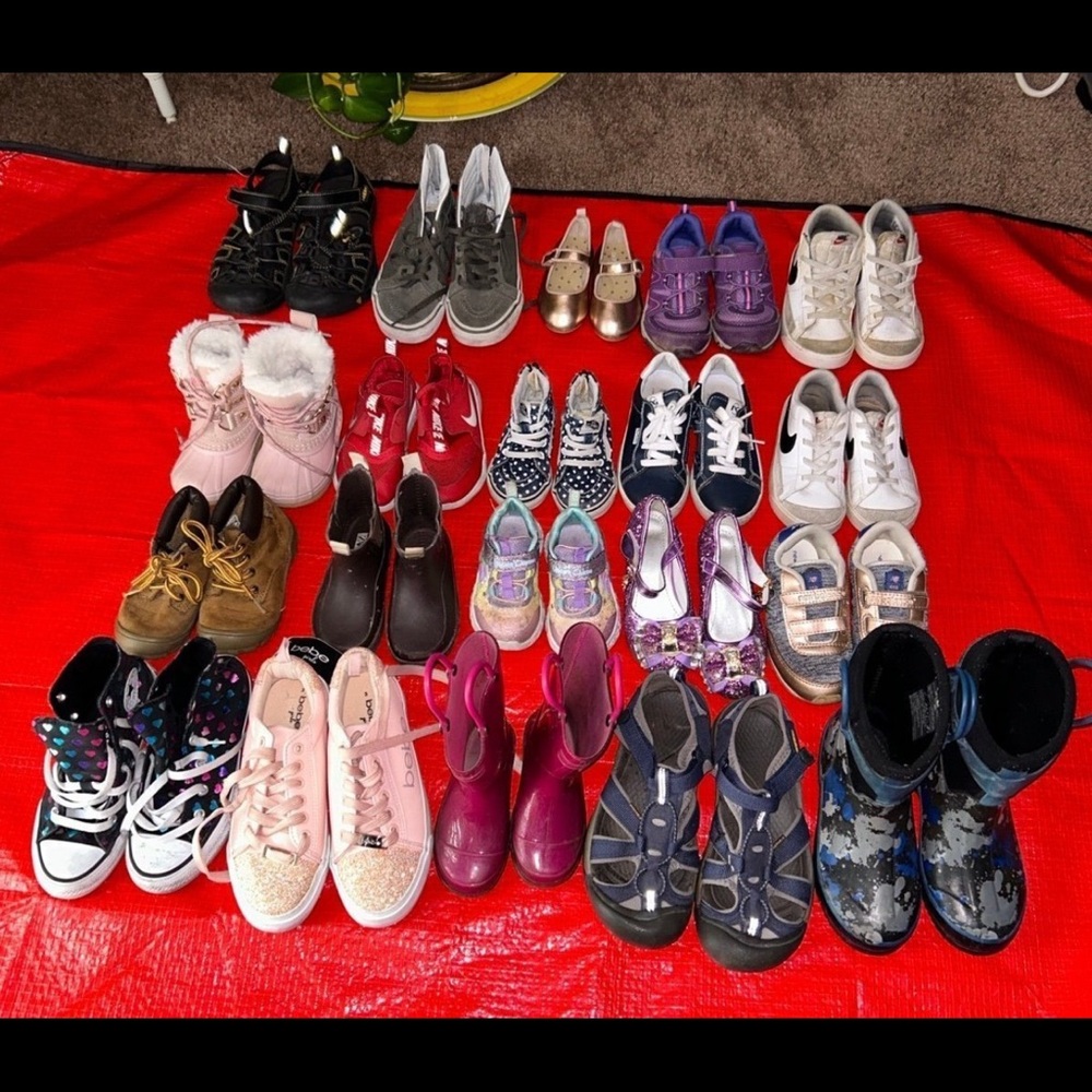 20 Pairs /Resale opportunity kids shoes bundle  mixed sizes KIDS / BABY'S